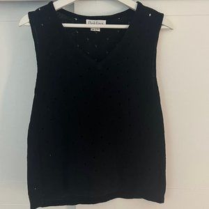 Beklina Baranca Knit Tank Top Black - M/L